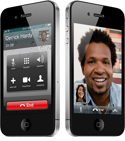 FaceTime для iPhone 4