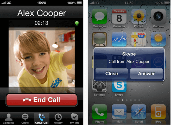 Skype для iPhone получил многозадачность