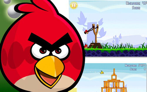 Angry birds не удаётся "наладить отношения" с Android Ab
