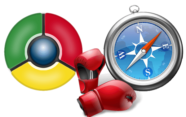 Safari vs. Chrome