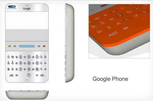Как выглядел смартфон Google до появления iPhone